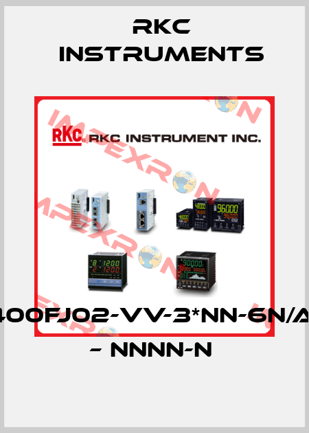 RB400FJ02-VV-3*NN-6N/AN/Y – NNNN-N  Rkc Instruments