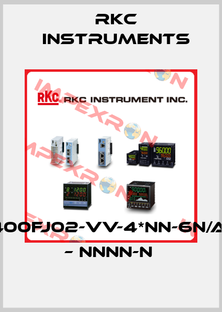 RB400FJ02-VV-4*NN-6N/AN/Y – NNNN-N  Rkc Instruments