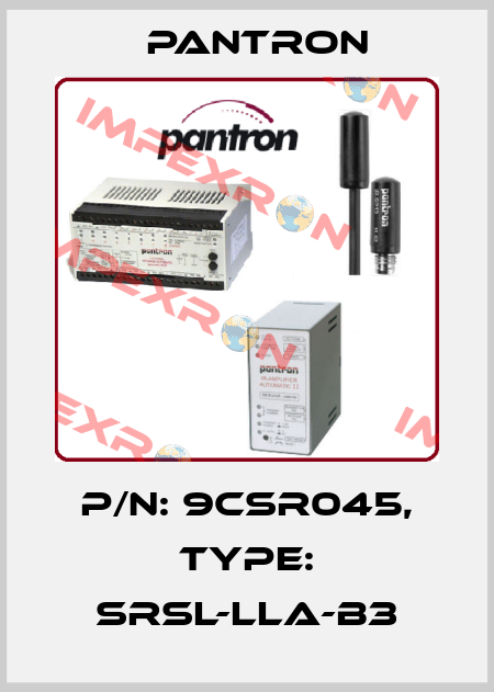 p/n: 9CSR045, Type: SRSL-LLA-B3 Pantron
