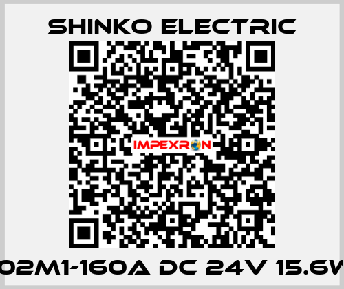 SBR-102M1-160A DC 24V 15.6W OEM Shinko Electric