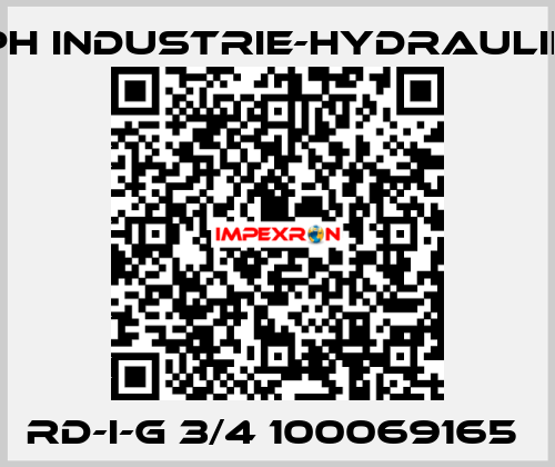 RD-I-G 3/4 100069165  PH Industrie-Hydraulik