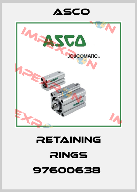 RETAINING RINGS 97600638  Asco
