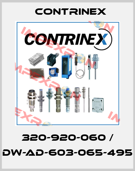 320-920-060 / DW-AD-603-065-495 Contrinex