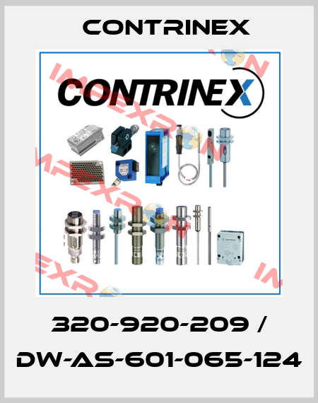 320-920-209 / DW-AS-601-065-124 Contrinex