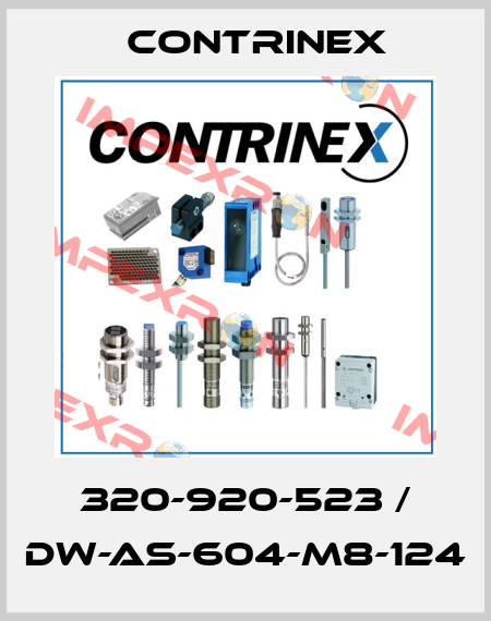 320-920-523 / DW-AS-604-M8-124 Contrinex