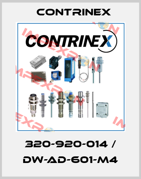 320-920-014 / DW-AD-601-M4 Contrinex