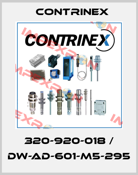 320-920-018 / DW-AD-601-M5-295 Contrinex