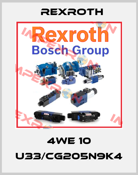 4WE 10 U33/CG205N9K4 Rexroth