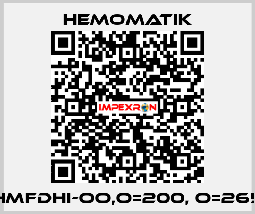 HMFDHI-OO,O=200, O=265 Hemomatik