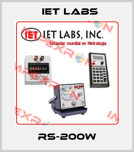 RS-200W IET Labs