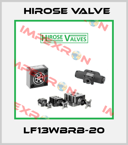 LF13WBRB-20 Hirose Valve