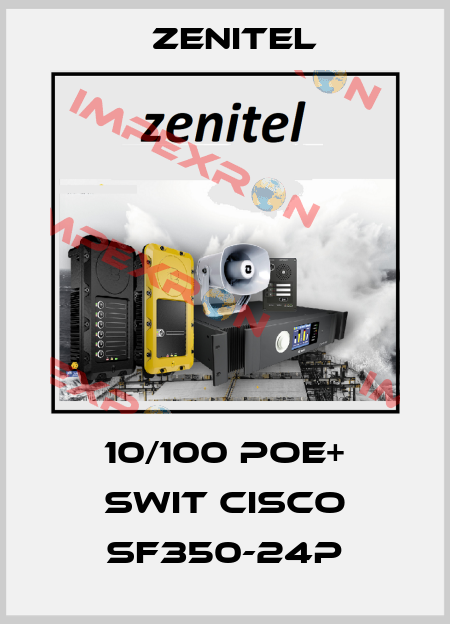 10/100 PoE+ Swit Cisco SF350-24P Zenitel