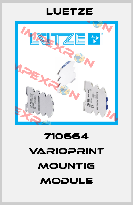 710664 Varioprint Mountig Module Luetze