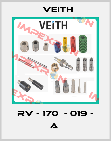 RV - 170  - 019 - A  Veith