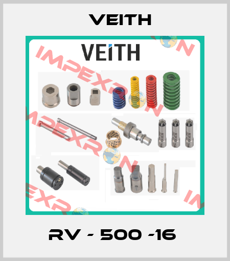 RV - 500 -16  Veith