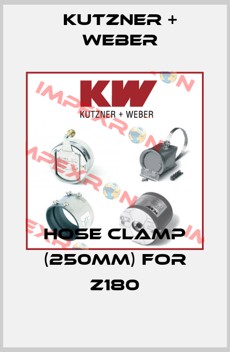 Hose Clamp (250mm) for Z180 Kutzner + Weber