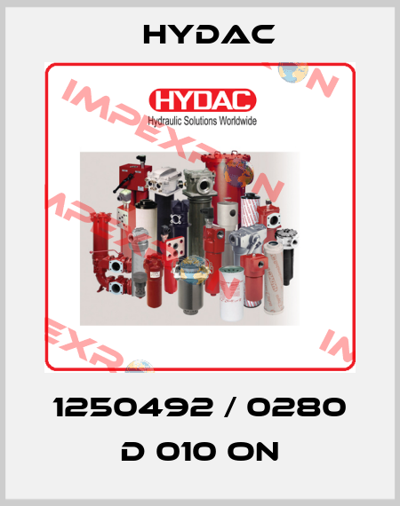 1250492 / 0280 D 010 ON Hydac