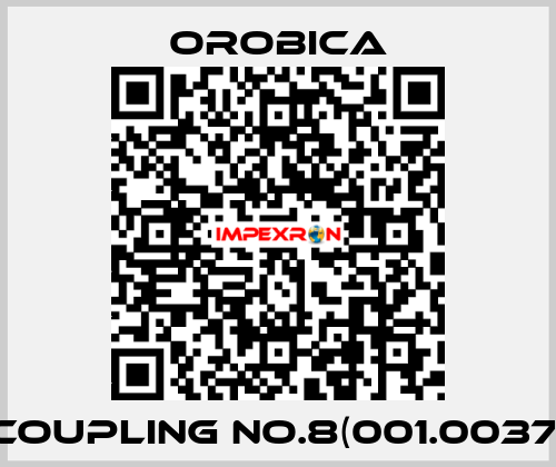 Coupling No.8(001.0037) OROBICA