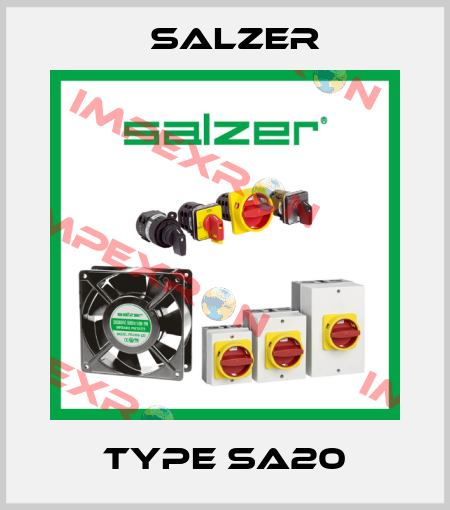 TYPE SA20 Salzer