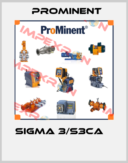SIGMA 3/S3Ca           ProMinent