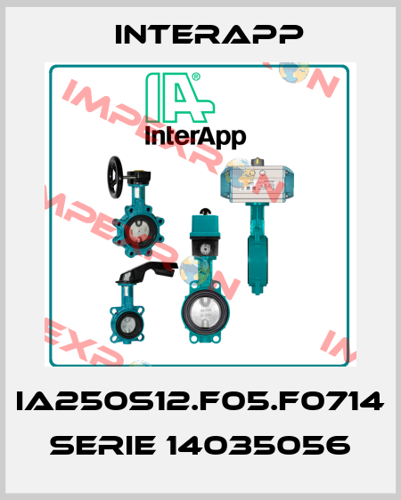 IA250S12.F05.F0714  Serie 14035056 InterApp