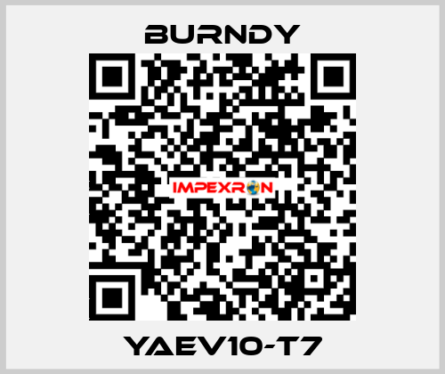 YAEV10-T7 Burndy