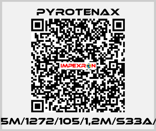 B/HSQ1M1000/8,5M/1272/105/1,2M/S33A/LW/NPM25/ORD PYROTENAX