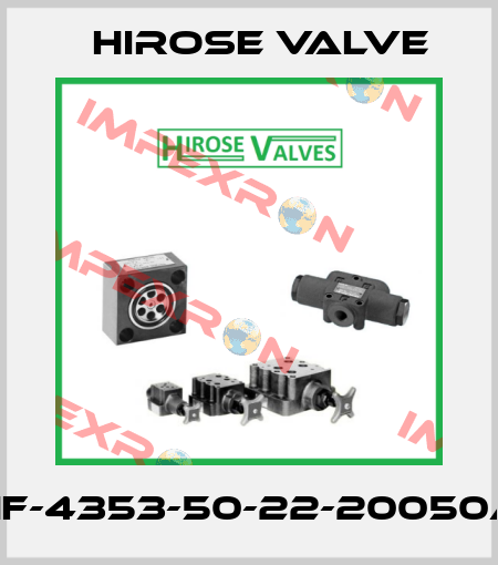 HF-4353-50-22-20050A Hirose Valve