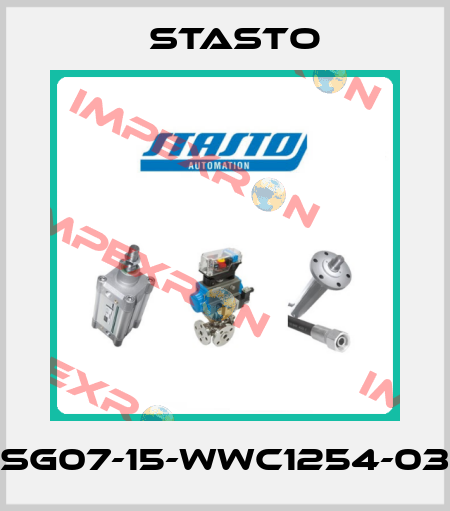 SG07-15-WWC1254-03 STASTO