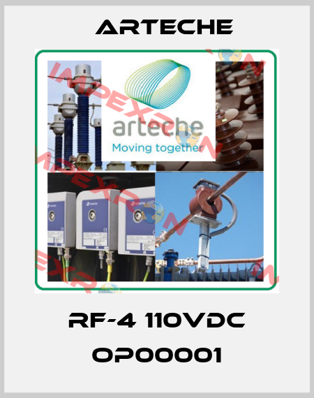 RF-4 110VDC OP00001 Arteche