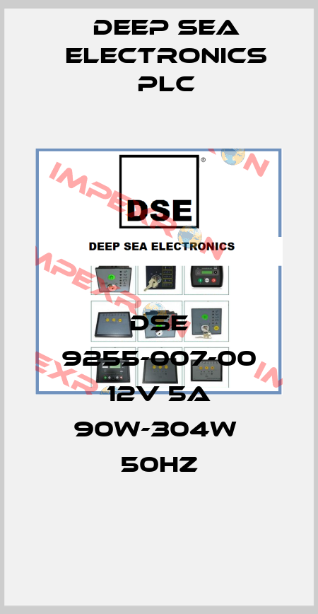 DSE 9255-007-00 12V 5A 90W-304W  50Hz DEEP SEA ELECTRONICS PLC