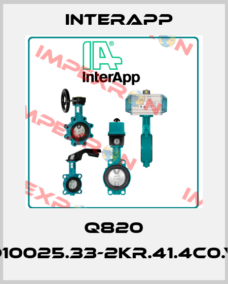 Q820 (D10025.33-2KR.41.4C0.V) InterApp