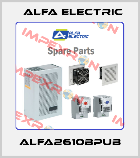 ALFA2610BPUB Alfa Electric