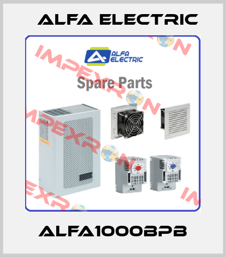 ALFA1000BPB Alfa Electric