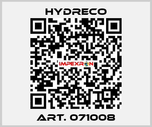 Art. 071008 HYDRECO