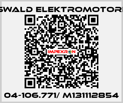 04-106.771/ M131112854 Oswald Elektromotoren