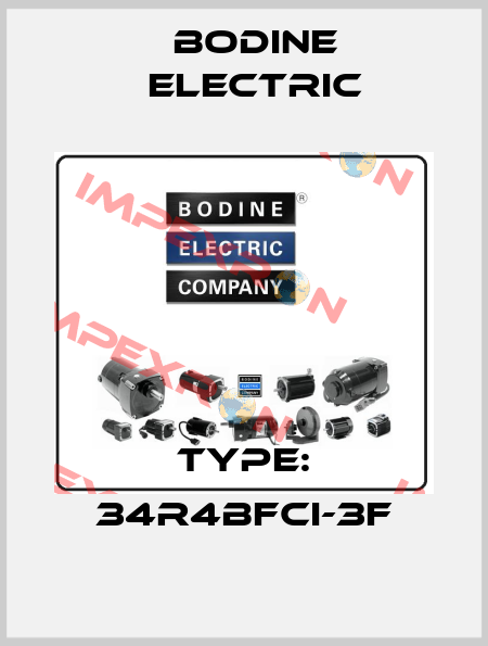 TYPE: 34R4BFCI-3F BODINE ELECTRIC