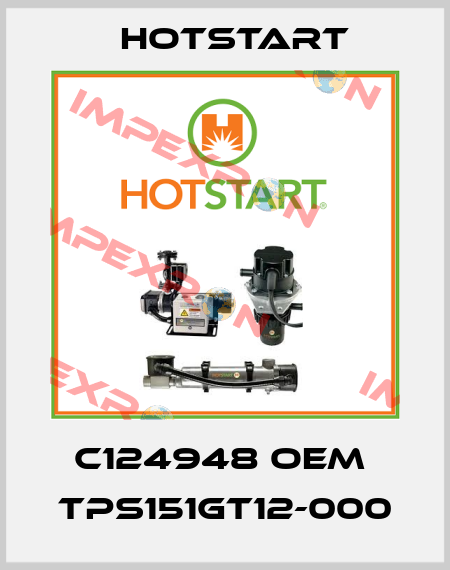 C124948 OEM  TPS151GT12-000 Hotstart