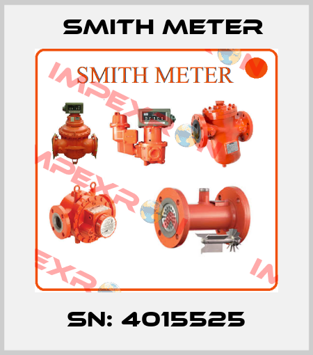 SN: 4015525 Smith Meter