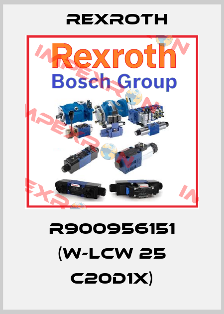 R900956151 (W-LCW 25 C20D1X) Rexroth