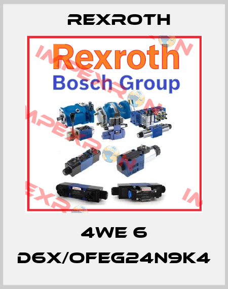 4WE 6 D6X/OFEG24N9K4 Rexroth