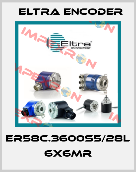 ER58C.3600S5/28L 6X6MR Eltra Encoder