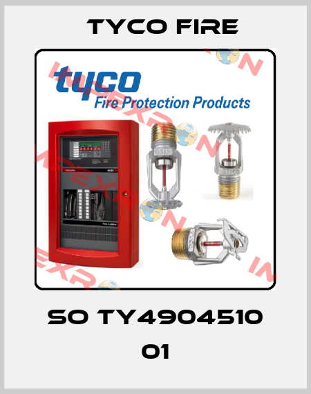 SO TY4904510 01 Tyco Fire