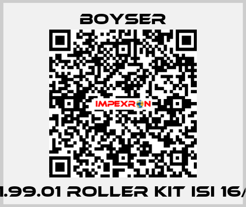 101.99.01 Roller KIT ISI 16/19 Boyser
