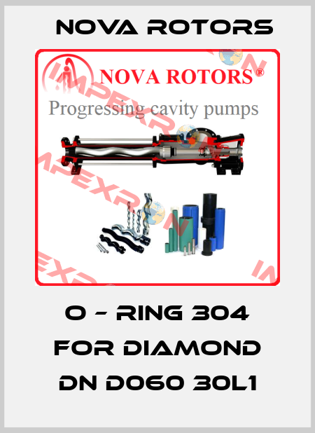 O – RING 304 for Diamond DN D060 30L1 Nova Rotors