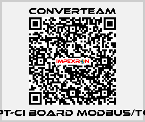 OPT-CI Board Modbus/TCP Converteam