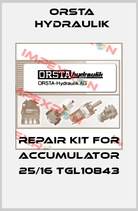 repair kit for accumulator 25/16 TGL10843 Orsta Hydraulik