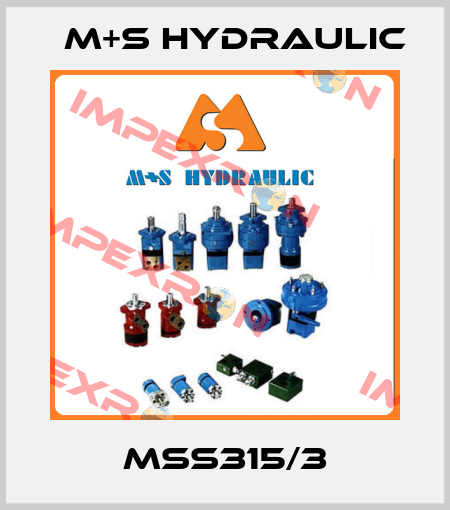 MSS315/3 M+S HYDRAULIC