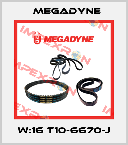 W:16 T10-6670-J Megadyne