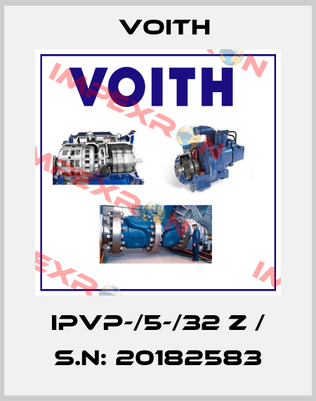 IPVP-/5-/32 Z / S.N: 20182583 Voith
